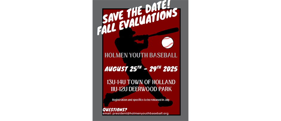 11U-14U 2026 Registration will open Wednesday, July 16th. All younger age groups (Rookie-10U) will open February 1!